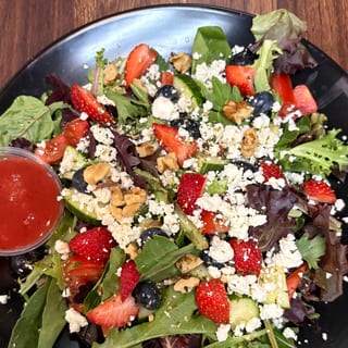 Strawberry, Walnut Feta